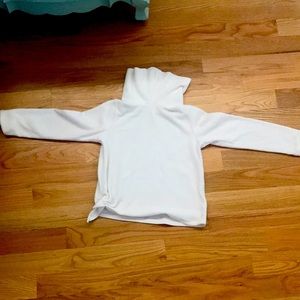 This warm white sweater will keep you warm and comfortable!!!